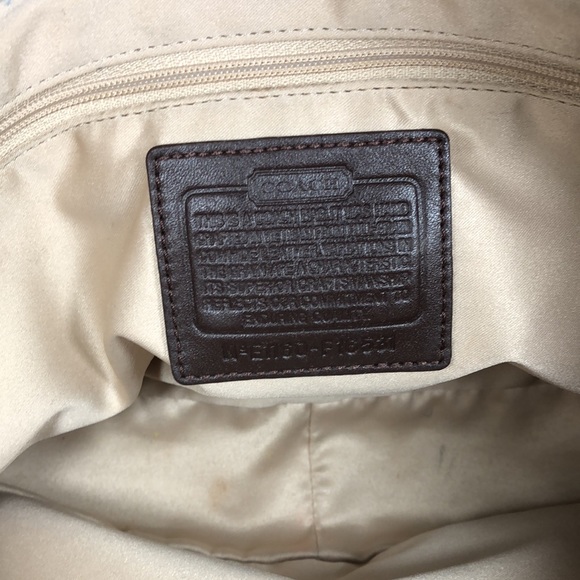 COACH LEATHER PENELOPE PURSE and WRISTLET with SNAKE SKIN ACCENTS - Picture 8 of 15